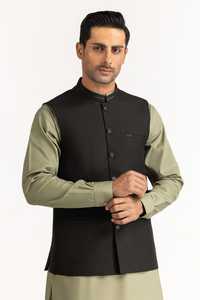 Último diseño ropa islámica hombres Shalwar Kameez con bolsillos laterales nueva moda Pakistán indio hombres Salwar Kameez conjunto - Product Image 3