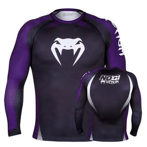 Durable Compression Rash Guards MMA BJJ Entrenamiento Anti UV Personalizado Sublimado Gear Jiu Jitsu Kimono de Jiu Jitsu Set - Product Image 6