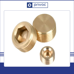 1/8 "1/4" 3/8 "1/2" 3/4 "NPT ปลั๊กซ็อกเก็ตเกลียวภายในทองเหลือง - Product Image 2