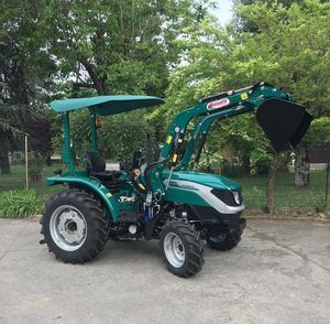 Tractor Compacto Bonatti Arbos con Cargador Frontal, Motor y Rodamientos, Color Verde, 2120 kg - Product Image 1