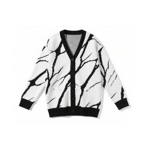 Suéter Cárdigan de Invierno para Hombre, Corte Holgado y Cálido, Prenda Exterior Antibolitas y Transpirable, Diseño con Logotipo Frontal, Colores y Tallas Personalizables - Product Image 1