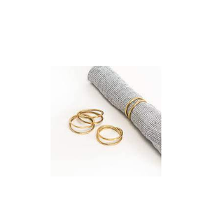 ที่ไม่ซ้ำกันทองทองเหลืองแหวนผ้าเช็ดปากลำต้นการออกแบบผู้ถือผ้าเช็ดปากแหวนและขนาดที่กำหนดเองราคาถูกราคาต่ำ - Product Image 2