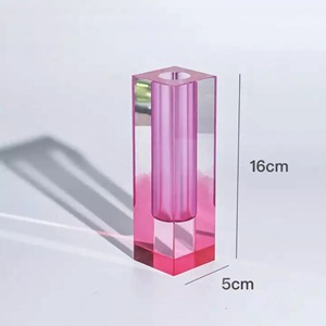 Adorable bougeoir en verre, élégant centre de table, accent décoratif élégant, romantique et festif, décoration d'intérieur - Product Image 6