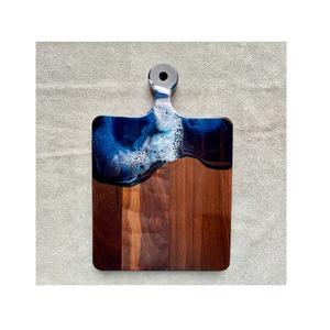 Planche à fromage en résine Planche à découper Fabricant Nouveau design personnalisé 2 pièces pour poignée pièce de design - Product Image 5