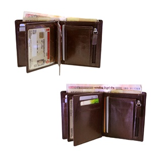Latest Design Leather <b>Mens</b> Multifunctional <b>Wallet</b> / High Quality Leather <b>Men's</b> <b>Wallet</b> - Product Image 2