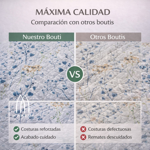 Set Copripiumino di Lusso King Size con Stampa Floreale in Poliestere, Traspirante e Leggero, Tinta Unita per Tutte le Stagioni - Product Image 5