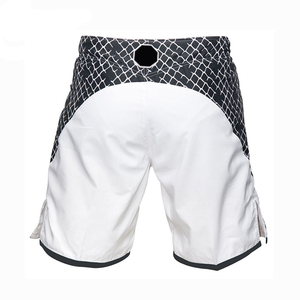 Meilleure vente Short MMA à conception personnalisée polyester/coton mélangé unisexe adulte imprimé par transfert à chaud OEM à bas prix - Product Image 4