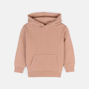 Chándal de ajuste regular de alta calidad para niños con su propia marca privada Cuello Etiqueta de tamaño Sudadera con capucha para niños con bolsillo canguro - Product Image 4