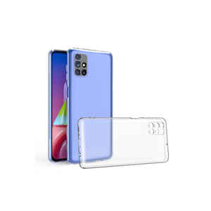 Funda de silicona trasera transparente de primera calidad para Samsung Galaxy M51 A53 A34 A03S-MRSA, cubierta protectora a prueba de golpes para cámara - Product Image 2