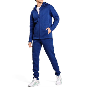 Fabricante de ropa para hombre, ropa de calle, cremallera completa, color sólido, básico, mezcla de algodón, ropa informal, ajuste regular, manga larga - Product Image 3