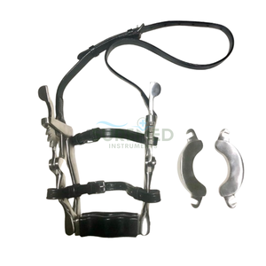 Spéculum d'examen dentaire équin avec jauge buccale pour cheval en acier inoxydable - Product Image 3