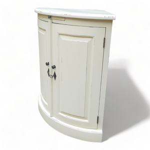 French Vintage Two-Door Sideboard Cabinet Wooden Corner Buffet with Living Room Display Excellent for Storage <b>Furniture</b> - Product Image 6