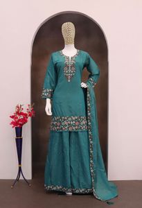 Nueva llegada de moda Roman Simar con bordado y Zarkhan Daimond Work Salwar Suit Stitch Stone Work - Product Image 5