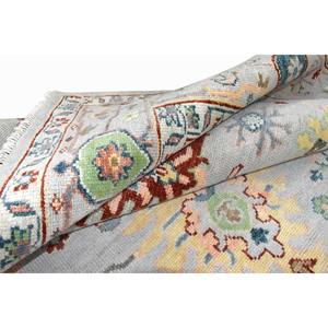 Ensemble de tapis en laine de Nouvelle-Zélande noué à la main Tapis floral moderne et confortable avec support en latex fait à la main pour tous les styles de maison - Product Image 6