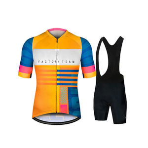 2025 OEM respirant hommes cyclisme maillot ensemble personnaliser Cycle uniformes et bavoirs durable cyclisme vêtements ensemble - Product Image 1