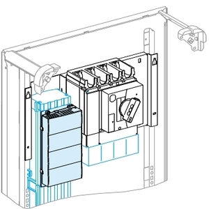 Blocco di Alimentazione Industriale 400-630A per Schneider Electric LVS04074 - Product Image 1