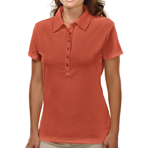 Camiseta Polo de Waffle Premium para mujer, tela texturizada de alta calidad, aspecto de moda, ideal para entrenamiento de gimnasia deportiva o estilo de vida activo - Product Image 1