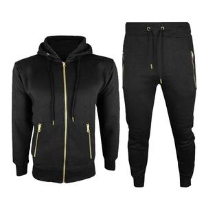 Conjunto de ropa deportiva estampada de dos piezas para hombre, chaqueta con cremallera y pantalones para correr, talla XL, entrenamiento informal para gimnasio, correr, moda al aire libre - Product Image 6
