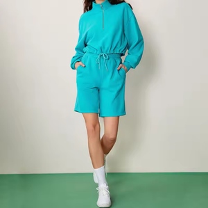 Color Quick Dry Two Piece Set <b>Ladies</b> Tracksuits Yoga Set New Listing 7 Plain Custom Logo winter Women <b>Gym</b> Sets for Adults - Product Image 5