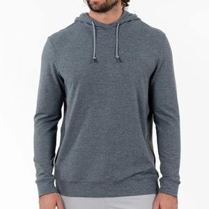 Sudadera con Capucha Deportiva de Alto Rendimiento para Hombre, de Poliéster y Nailon, Elástica en Cuatro Direcciones, Ajuste Cómodo, con Logotipo Personalizado - Product Image 3