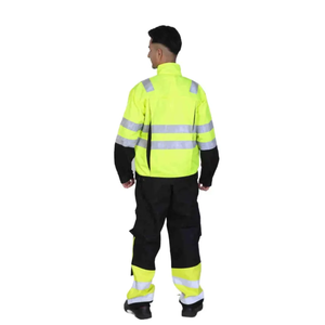 Ropa de Trabajo de Fábrica, Uniforme de Poliéster, Diseño Impermeable, Transpirable, Resistente al Fuego, Alta Visibilidad, Ropa de Seguridad para Trabajos en Caliente para Hombre - Product Image 5