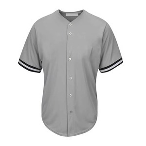 Fabricant de premier plan, prix direct d'usine, personnalisé, respirant, séchage rapide, 100% polyester, col rond, haute qualité, baseball, sport - Product Image 2