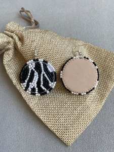 ต่างหูปักลูกปัดทำมือน้ำหนักเบา - Product Image 2