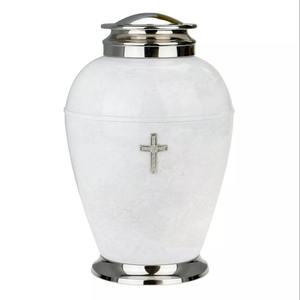 Nice Quality Ebony Adult Brass Cremation <b>Urn</b> for Ashes <b>Large</b> Size Handmade Modern Design Customizable Capacity Funeral Supplies - Product Image 2