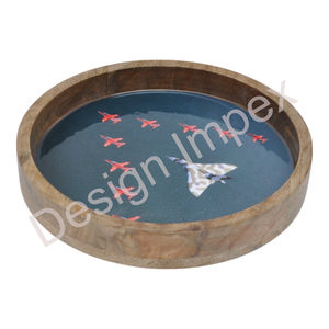 Plateau de service alimentaire émaillé, compatible avec les aliments, décoratif, artisanal, plateau à fruits, prix de gros - Product Image 6