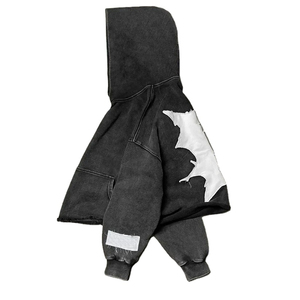 Sudadera con capucha de invierno para hombre de calidad premium, ropa transpirable informal mezclada de algodón para adultos, teñida lisa - Product Image 5