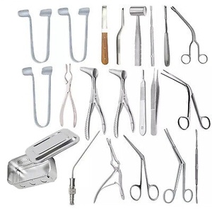 Kit quirúrgico de septoplastia de 21 piezas para cirugía de resección submucosa Fuente de alimentación manual - Product Image 2