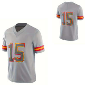 Maillot de football américain de haute qualité pour adultes enfants jeunes Sublimation personnalisée chemises élégantes hauts respirant - Product Image 3