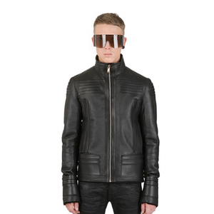 Veste en cuir pour homme automne-hiver, veste en cuir pour homme de qualité supérieure, veste en cuir véritable pour homme - Product Image 4