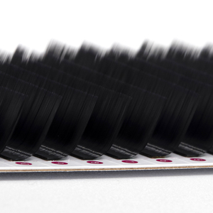 Cils en soie douce confortables faits à la main volume brillant plateaux à cils extension de cils ruban adhésif personnalisé vendeur en gros - Product Image 4
