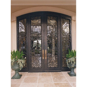 Parcourez les superbes photos de portes en fer et les portes d'entrée pour améliorer la sécurité, le style et l'attrait de votre maison. - Product Image 6