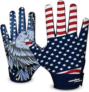 WINDEX INDUSTRY Vêtements de sport de haute qualité Gants de football américain 100% cuir Léger Personnalisable Couleurs et Logo Service OEM - Product Image 5