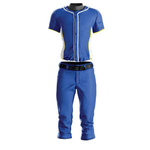 Nouveau prix raisonnable respirant uniforme de Baseball ensemble pour hommes fabriqué au Pakistan haute qualité 100% Polyester personnalisable en gros - Product Image 5