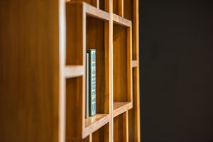 Vitrina moderna europea para gimnasio en casa, resistente, rústica, teca, madera desgastada, almacenamiento de raspado para sala de estar derecha e izquierda - Product Image 3