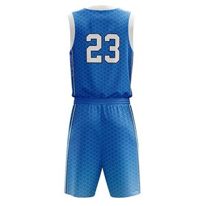 Uniforme de baloncesto de talla grande de tendencia del fabricante de fábrica Servicios OEM de baja tasa de etiqueta privada impresa transpirable - Product Image 3