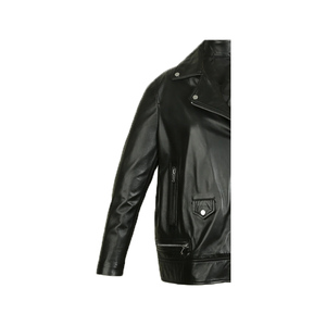 Veste de moto d'hiver pour femme en cuir véritable de mouton, doublée de laine, fermeture éclair, solide, chauffante, coupe-vent, sur mesure, 100% authentique - Product Image 6