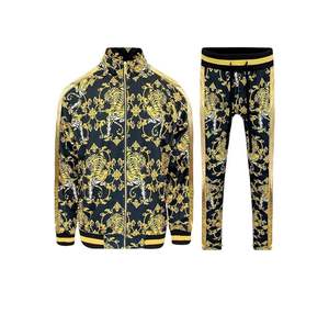 ชุดออกกำลังกายผ้าฟลีซระบายเหงื่อสำหรับผู้ชายชุดออกกำลังกายผ้าโพลีเอสเตอร์ซับเหงื่อสำหรับฤดูหนาวออกแบบได้ตามต้องการ - Product Image 1