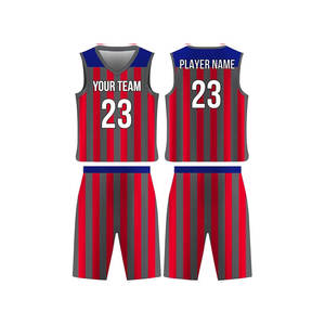 Concevez votre propre maillot de basket-ball personnalisé 100% ensembles d'uniformes de basket-ball sublimés en polyester - Product Image 5