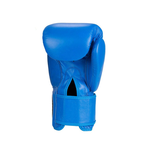 Gants de boxe en cuir PU de haute qualité pour entraînement professionnel, logo personnalisé, couleur unie, vêtements de sport pour hommes - Product Image 4