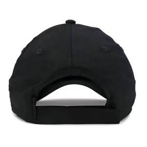 Gorra de Béisbol Unisex Negra con Logotipo Personalizado, 100% Algodón, Color Sólido, Gorras de Béisbol de Pana Lisas - Product Image 2