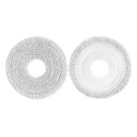 Kit de remplacement de brosses latérales, filtres et chiffons de nettoyage pour robot aspirateur Dynaking R30 – Pièces de rechange pour brosse latérale, filtre HEPA et tampon de serpillière