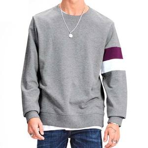 Vêtements pour hommes Chemises de sport Sweat-shirt pour hommes Pull-over respirant Logo personnalisé/Design pour la course Chemise sweat-shirt unie vierge - Product Image 5