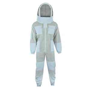 Traje de Apicultura Avanzado para Niñas, Ajuste Cómodo, Protección Completa, Transpirable, 100% Algodón, Certificado CE, Resistente a Picaduras - Product Image 3