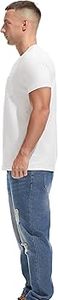Men's Casual Short Sleeve T-Shirt 100% Cotton Custom <b>Logo</b> Breathable Solid Custom Dyed Print Front <b>Logo</b> Loose Fit Latest Design - Product Image 3