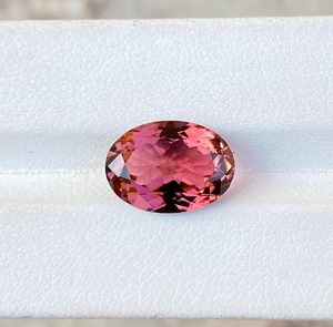 Piedra preciosa suelta de calidad AA certificada, turmalina Rosa Natural súper increíble, lupa de corte ovalado excelente, piedra preciosa limpia de 2 quilates - Product Image 3
