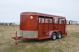 Remorque semi-remorque en acier robuste pour le transport de bétail et de chevaux - Vente flash |   Freins électriques à double essieu à 2 essieux |   800-1500 kg - Product Image 2